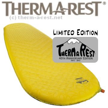 thermarest 40th anniversary sleeping pad